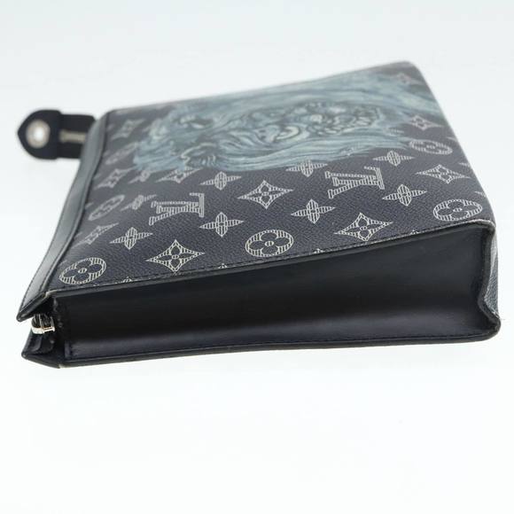 LOUIS VUITTON Monogram Savanna Pochette Voyage Clutch Bag M66639 LV Auth 85659 - Picture 3 of 16